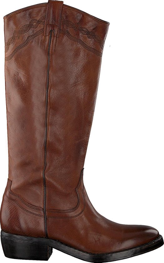 Cognac CATARINA MARTINS Cowboy boots NOMAD HIGH EMBROIDERY Cognac CATARINA MARTINS Cowboy boots NOMAD HIGH EMBROIDERY