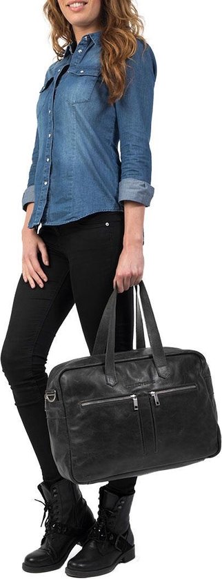 Cowboysbag Bag Kyle Schoudertas - 15 inch Laptoptas - Zwart | bol.com