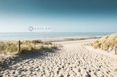 Afbeelding op acrylglas - Zicht op de Noordzee, Noordwijk