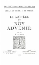 Textes littéraires français - Le Mystère du roy Advenir