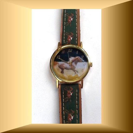 Kinderhorloge met pony