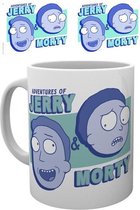 Rick and Morty Jerry & Morty Mok