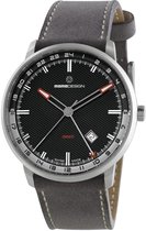 Momodesign essenziale gmt MD6005SS-12 Mannen Quartz horloge