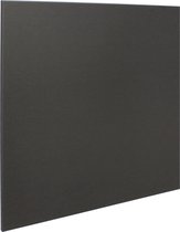 Edel Steel Keuken achterwand zwart 60x65 - EdelBlack