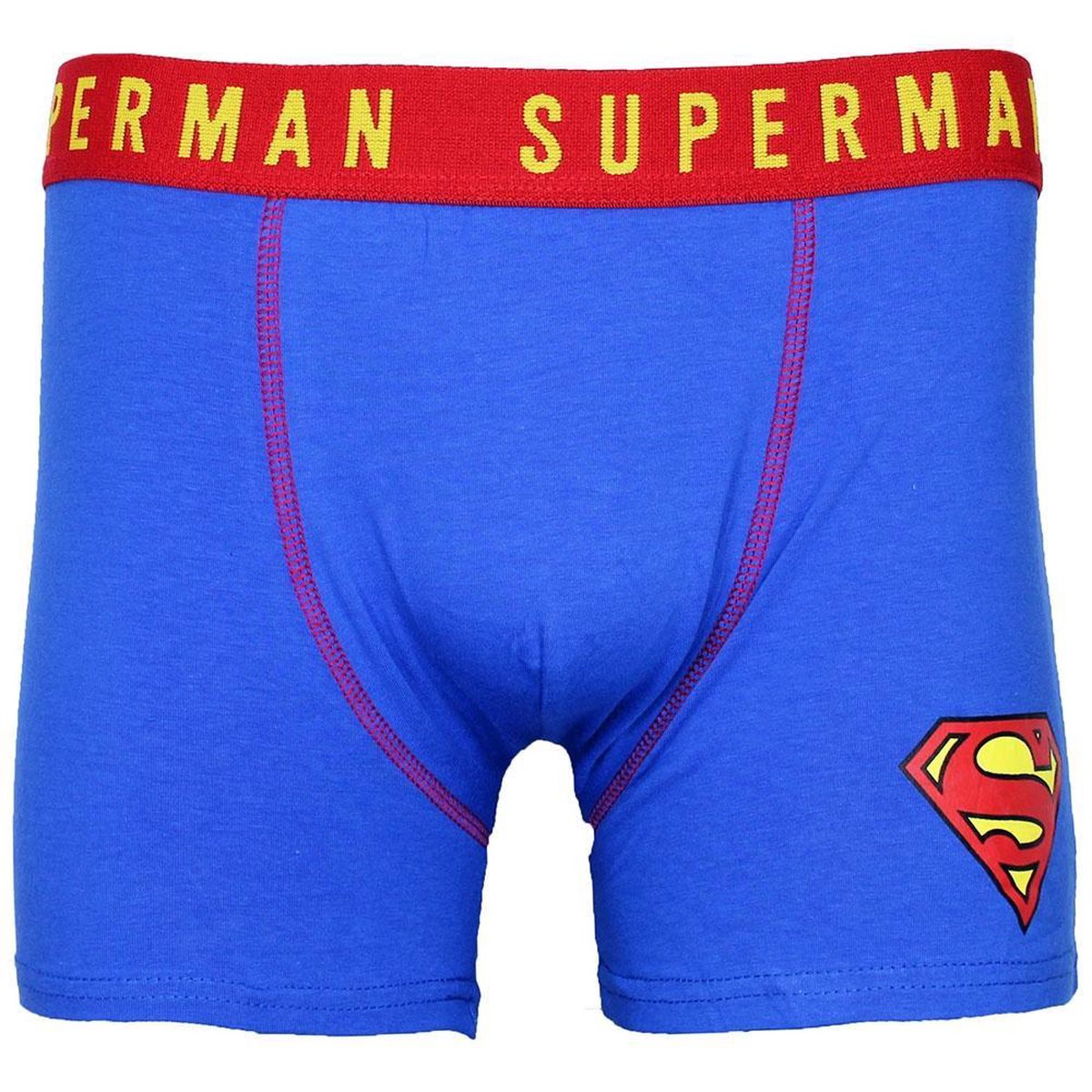 DC Comics Superman Logo Boxershort Onderbroek Blauw/Rood/Geel | bol.com