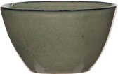 Mica Decorations tabo schaal creme maat in cm: 5 x 11 - WIT