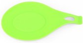 Lepel mat - Tool Houder - Keuken Accessoires - Hittebestendig - Silicone Pad - Groen - 1 Stuk