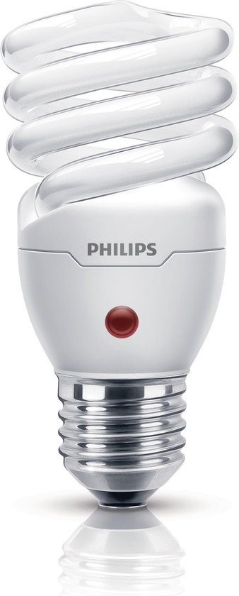 Philips Sensor Tornado - spaarlamp - 15W - E27 Fitting - 1 stuk | bol.com