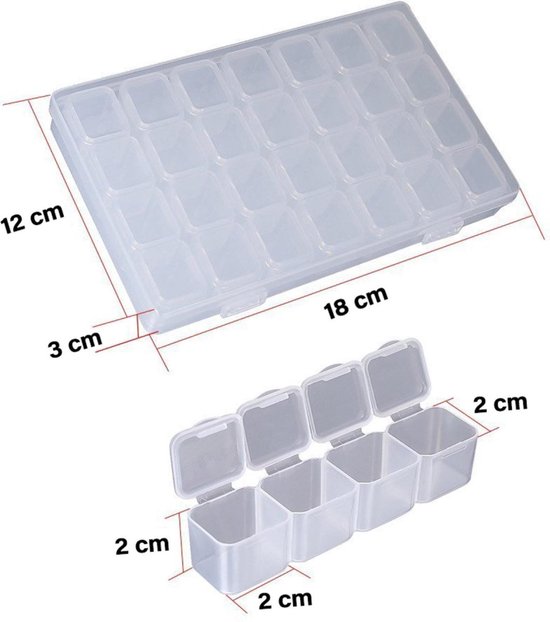 3 stuks - opbergdozen met deksel - opvouwbare verhuisdozen - opbergdozen onder het bed