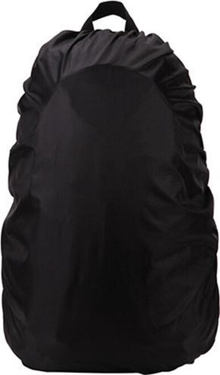 Zwarte 35 Liter Regenhoes - Travelbag - Rugzak Regen Cover - Backpack Beschermhoes - Uniseks