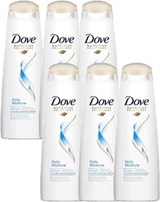 Dove Shampoo Daily moisture 6 x 250 ml