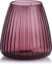 XLBoom Dim Stripe small purple H16cm