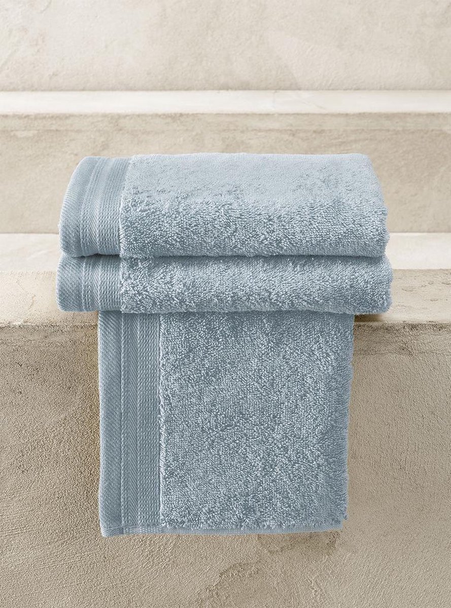 De Witte Lietaer gastendoek Excellence 40x60 ice blue