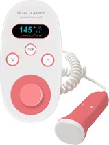 Fetal Doppler - Baby Hartje Monitor - Digitale Doppler - Hartslag meten - Dopplersensor - Zwangerschap cadeau - Voor Ongeboren Kindje