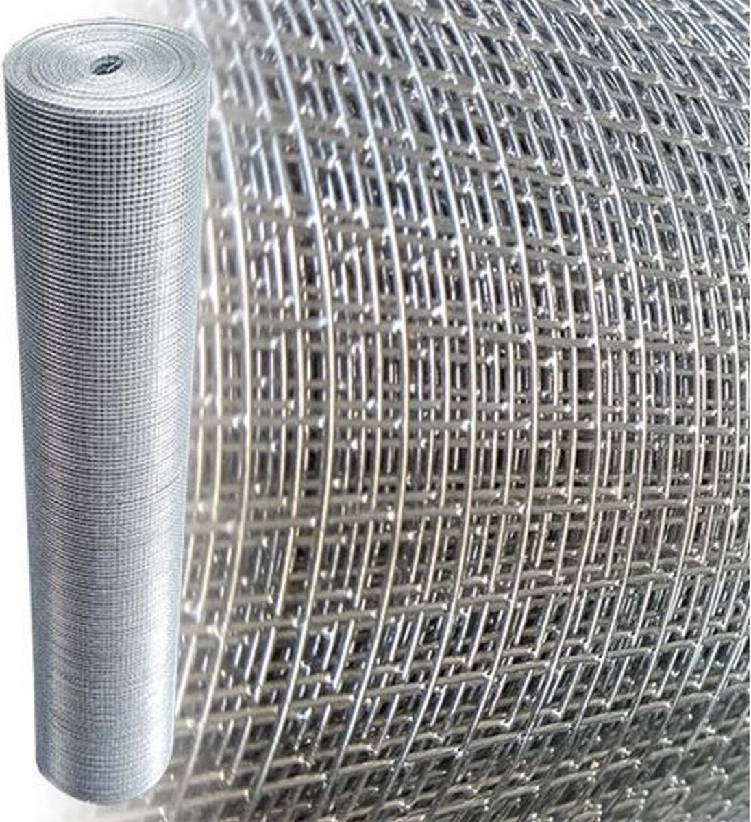 Muizengaas 6 x 6mm 0,65mm 100cm x 25m gegalvaniseerd