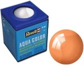 Revell Aqua  #730 Orange - Clear - Acryl - 18ml Verf potje
