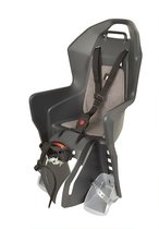 Polisport Fietszitje Koolah Achter Framebevestiging Grijs | bol.com