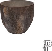 Pottery Pots Plantenbak Bruin-Grijs D 50 cm H 44 cm