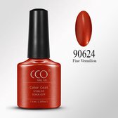 CCO Shellac-Fine Vermillion 90624-Oranje-Roest-Gel Nagellak