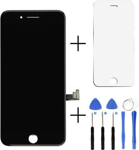 Apple iPhone 8 PLUS OEM LCD Scherm en Touchscreen Zwart