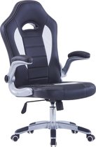 Luxe Gamestoel Zwart (Incl LW Fleece deken) - Gaming Stoel - Gaming Chair - Bureaustoel racing - Racestoel - Bureau stoel gamen