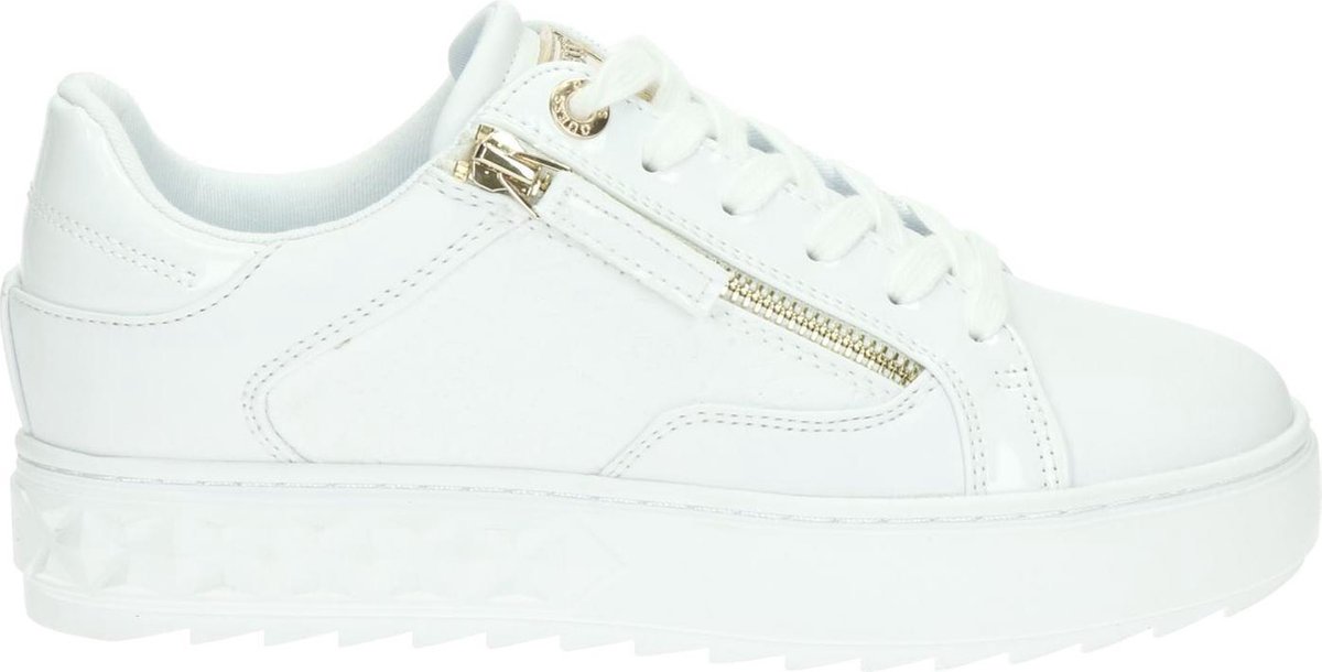 Guess Figgi dames sneaker - Wit - Maat 36 | bol.com