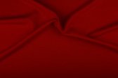 Texture/Polyester stof - Rood - 10 meter