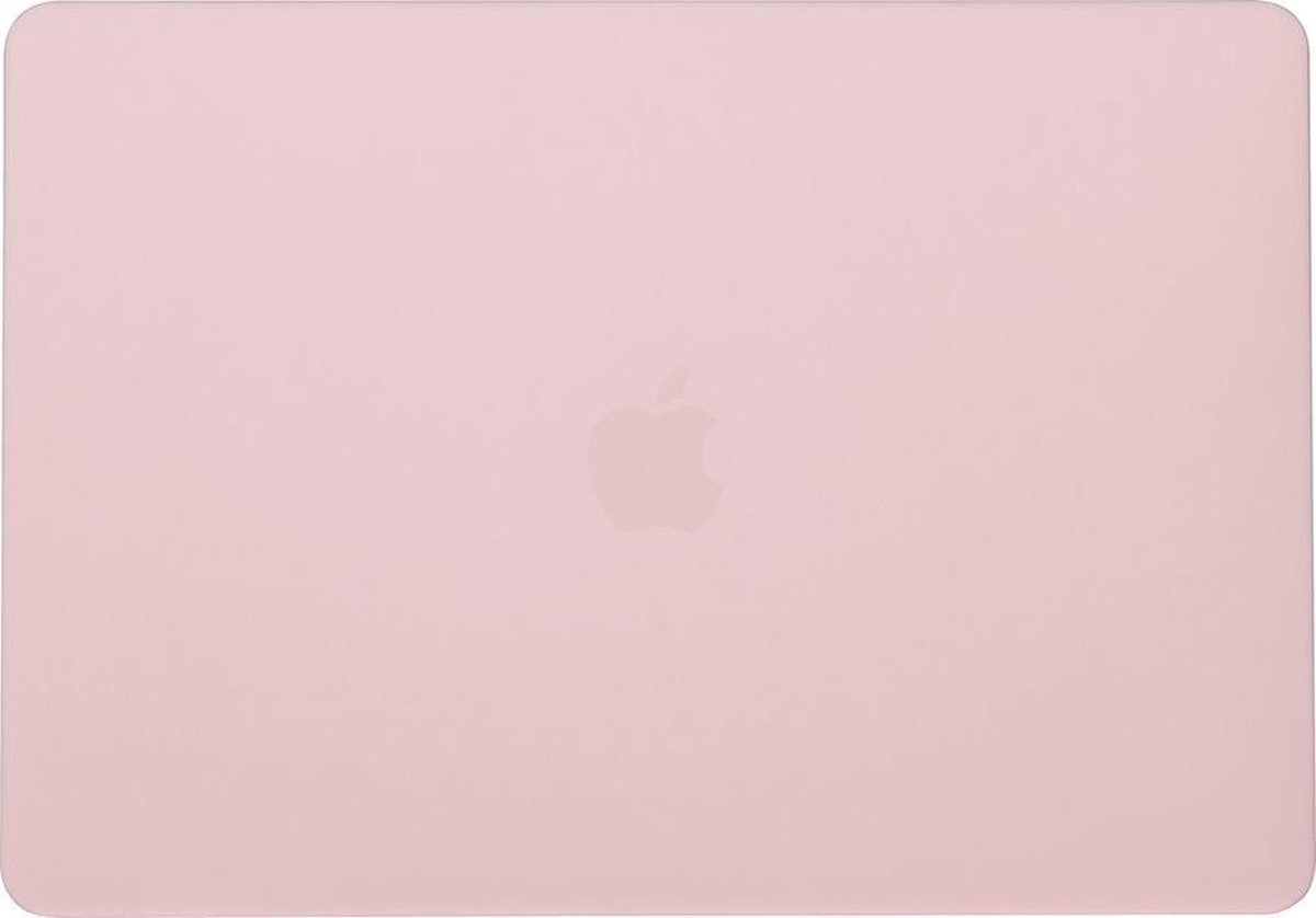 Shop4 - Geschikt voor MacBook Pro 16-inch (2019) Hoes - Hardshell Cover Mat Licht Roze - Shop4