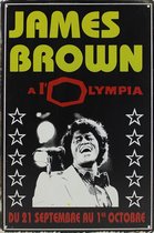 Wandbord - Concertbord James Brown Olympia -20x30cm