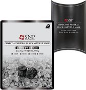 5 pack SNP - Charcoal Mineral Black Ampoule Mask - Koreaans Charcoal Sheet Mask