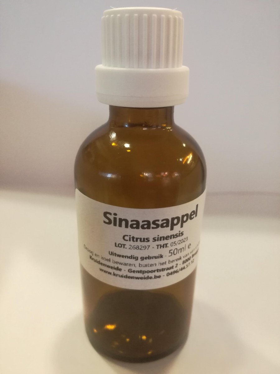 Goedkoopste Kruidenweide Sinaasappelolie 100 - 50 ml - Etherische olie