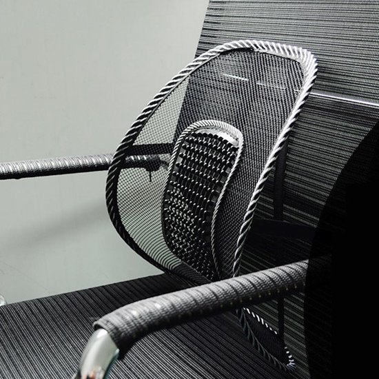 Ergonomische Rugsteun voor stoel, autostoel of kantoorstoel | Bureaustoel Rugsteun - Auto Lendensteun - Lendenkussen - Rugsteun Autostoel - Rugkussen - Art & Stuff