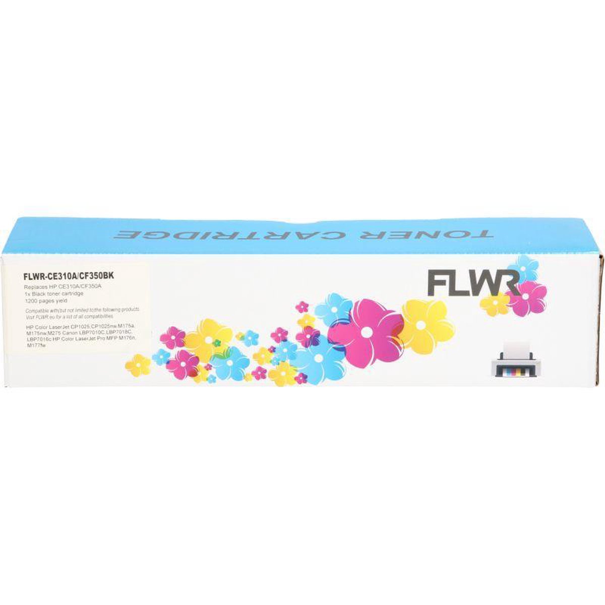 FLWR - Toner / 126A / Zwart - Geschikt voor HP