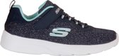 Skechers Dynamight 2.0 Tried n' True  Sneakers - Maat 31 - Meisjes - navy/blauw/zilver