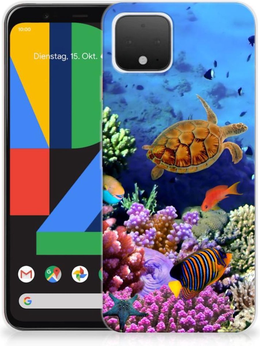 Google Pixel 4 TPU Hoesje Vissen