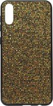 ADEL Siliconen Back Cover Softcase Hoesje Geschikt voor Samsung Galaxy A70(s) - Bling Bling Goud