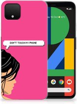 Google Pixel 4 XL Silicone-hoesje Woman DTMP
