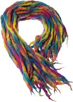 Dragon Dreads Dreadlocks Mix & Match Rainbow Space Dyed 10 Wool Multicolours