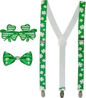 St. Patricks Day verkleed set voor heren - Ierland feest verkleedaccessoires