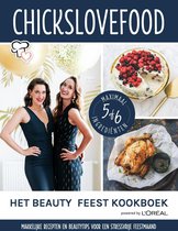 Omslag Chickslovefood Het Beauty & Feest Kookboek | Nina & Elise