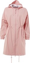 Rains Long W Jacket 1278 Regenjas Vrouwen - Roze - Maat S