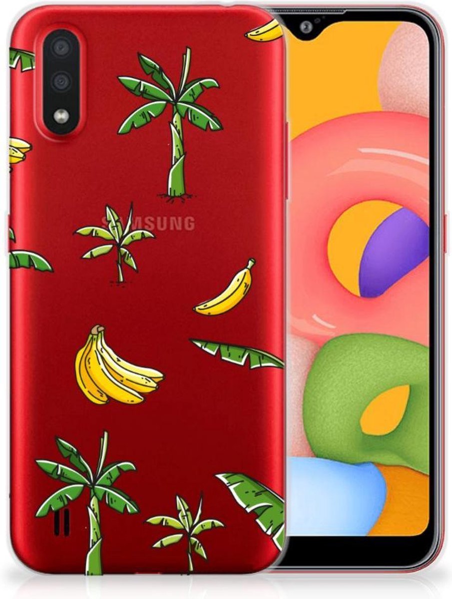 Samsung Galaxy A01 TPU Case Banana Tree