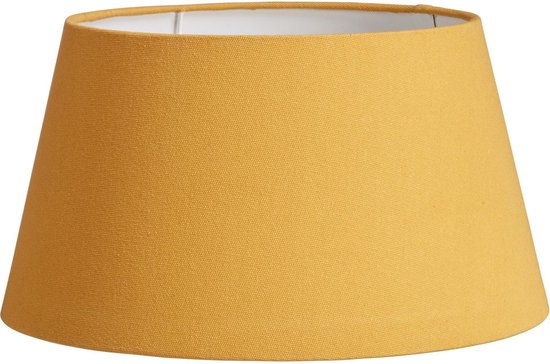 extract eend interval Lampenkap Textiel - mosterd geel/oker - Ø40 cm - verlichting - lamp  onderdelen -... | bol.com