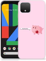 Google Pixel 4 Telefoonhoesje met Naam Pig Mud