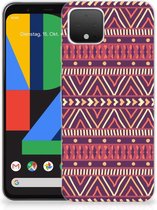 Google Pixel 4 TPU bumper Aztec Purple