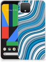 Google Pixel 4 TPU bumper Waves Blue