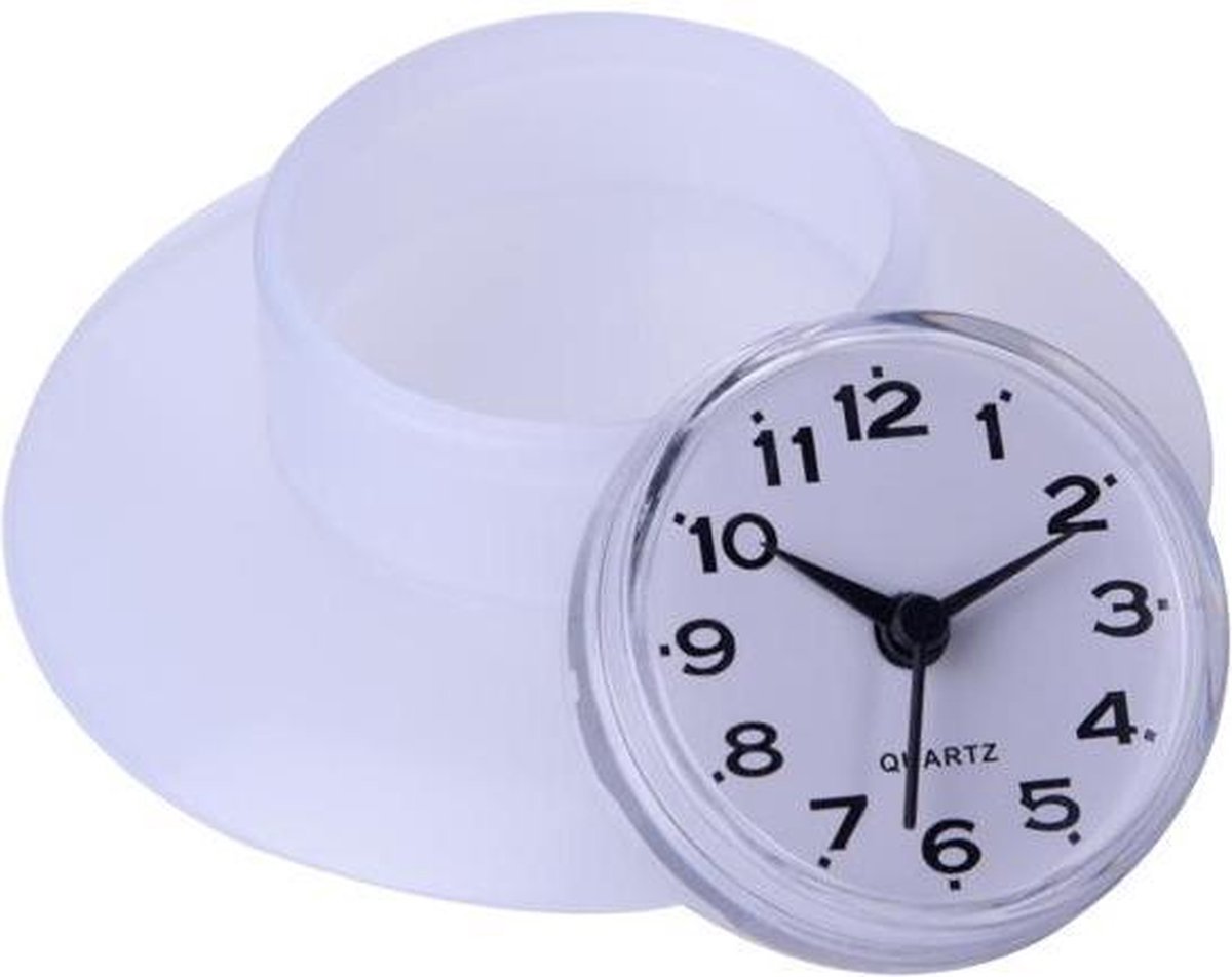White snow Douche klok Badkamer klok Keuken klokje Kleur klok