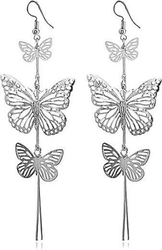boucles d'oreilles Butterfly - avec boîte à bijoux | bol.com