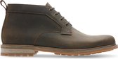 Clarks - Heren schoenen - Foxwell Mid - G - beeswax leather - maat 8,5