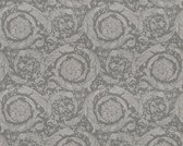 TRADITIONEEL KLASSIEK BEHANG | Design - bruin grijs metallic - A.S. Création Versace 3